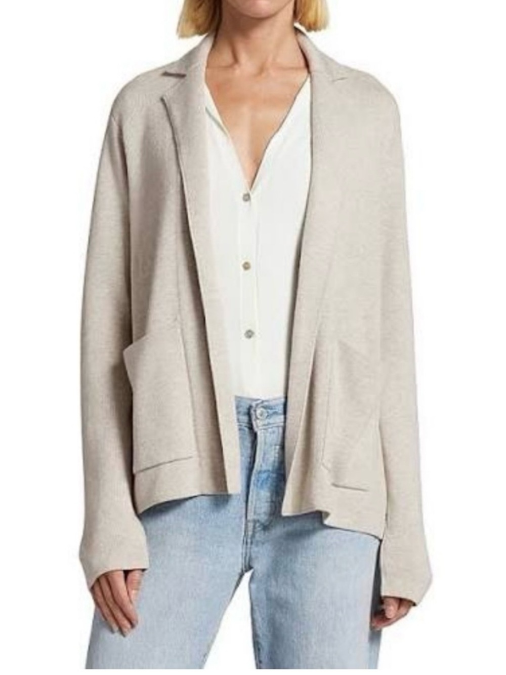 Splendid “Estelle Jacket” Cream Cardigsn